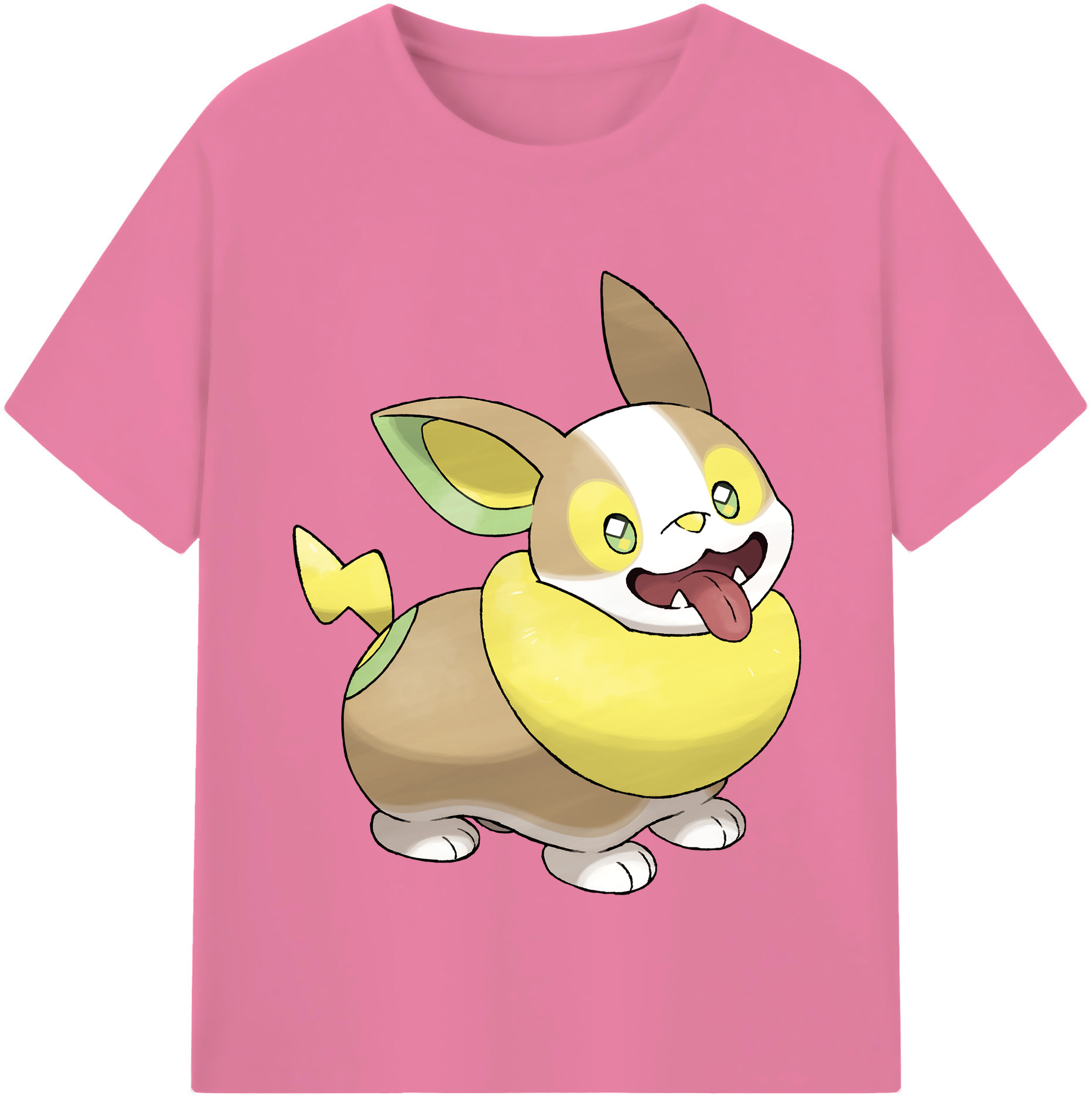 （画像用） ポケットモンスター Pokémon 綿100％半袖Tシャツ（フロントプリント）